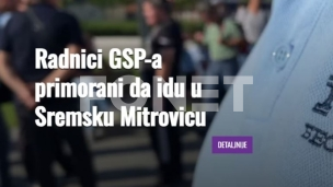 Radnici primorani da idu u Mitrovicu